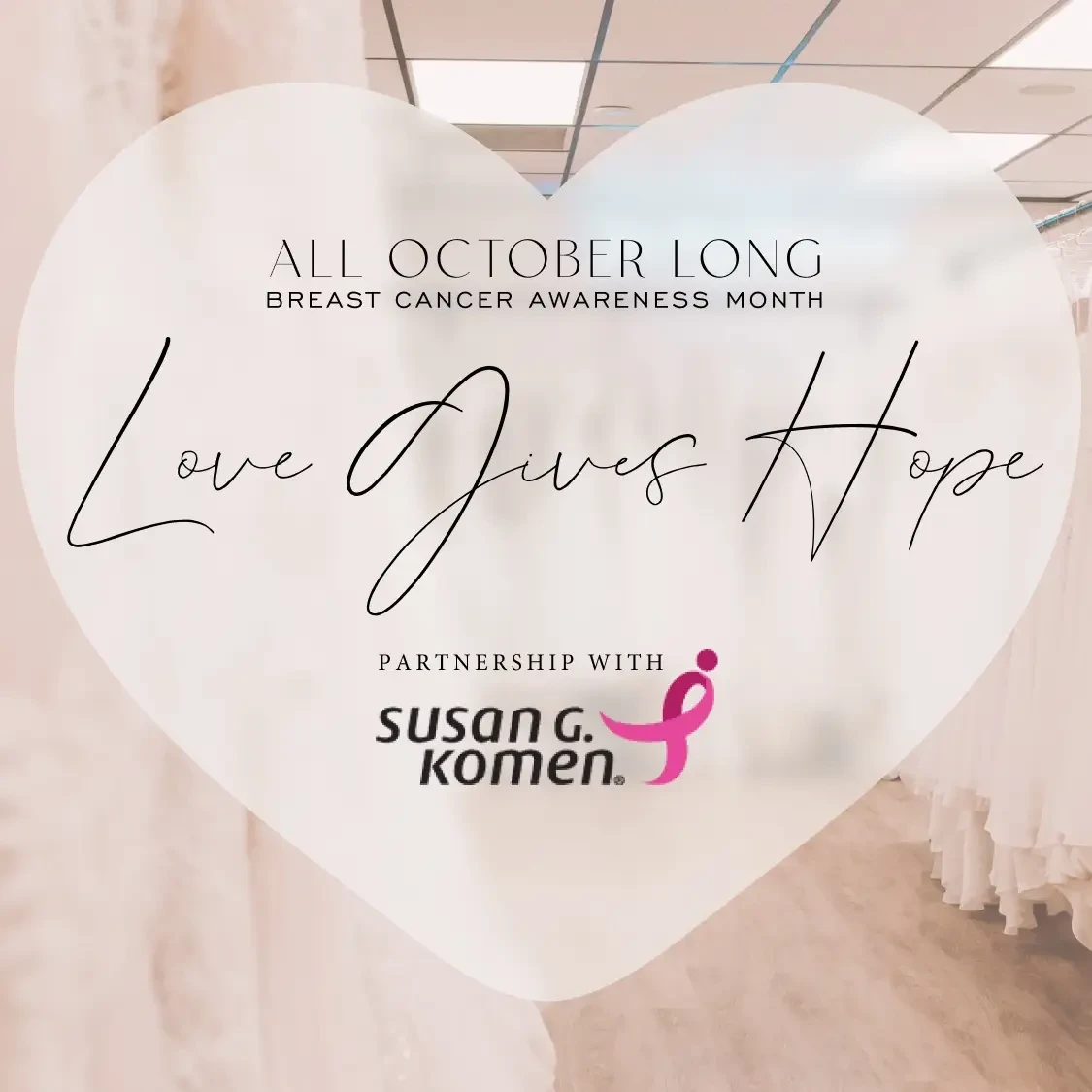 More Than a Dress: Blush Gives Back This October. Mobile Image