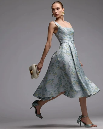 Mac Duggal Style #27768 #1 Blue Multi thumbnail