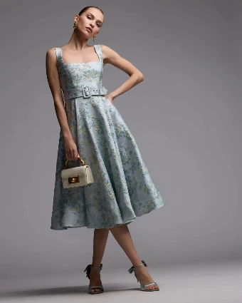 Mac Duggal Style #27768 #0 Blue Multi thumbnail